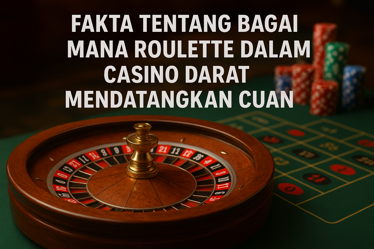 Fakta Tentang Bagaimana Roulette Dalam Casino Darat Mendatangkan Cuan