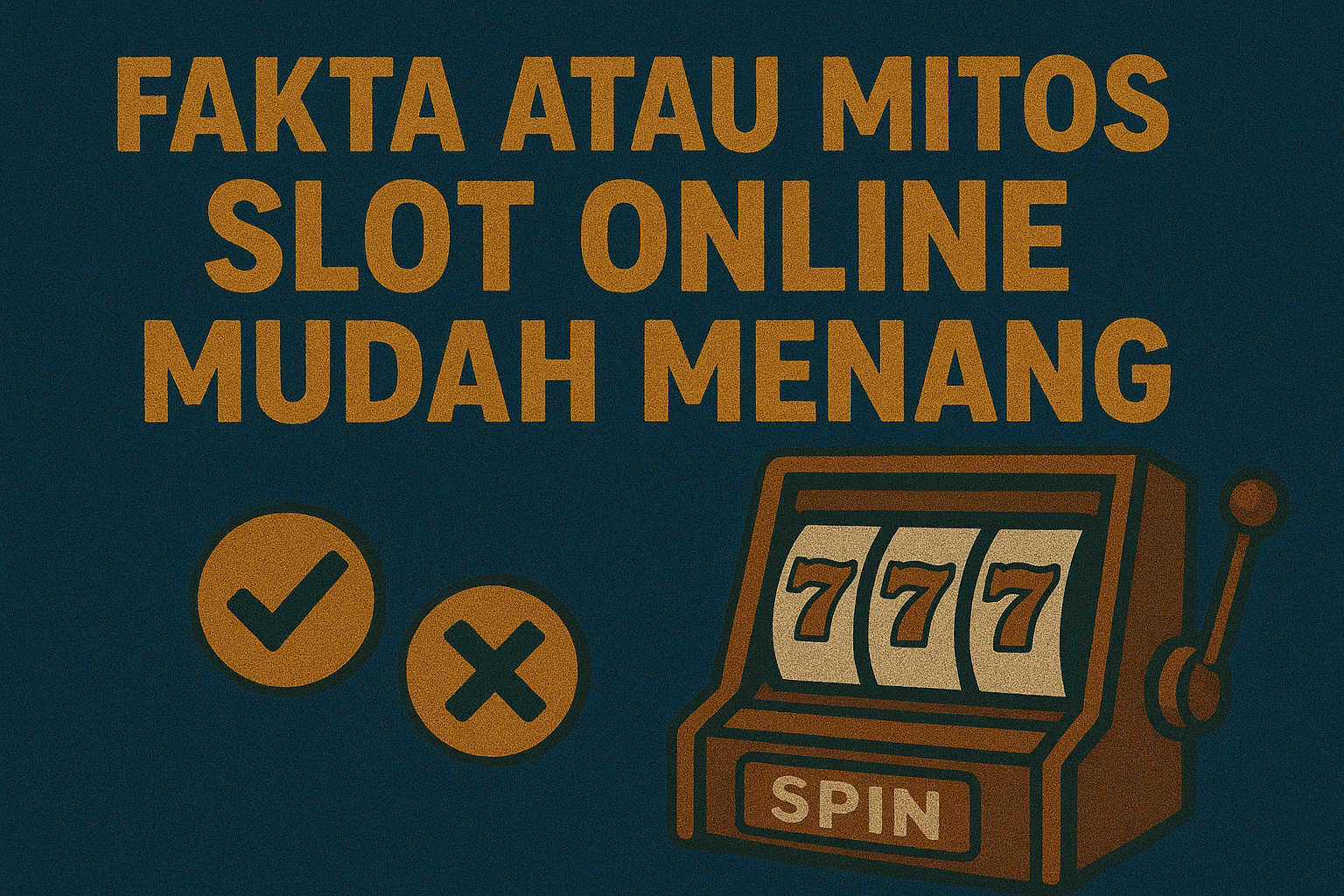 Fakta atau Mitos Slot Online Mudah Menang?