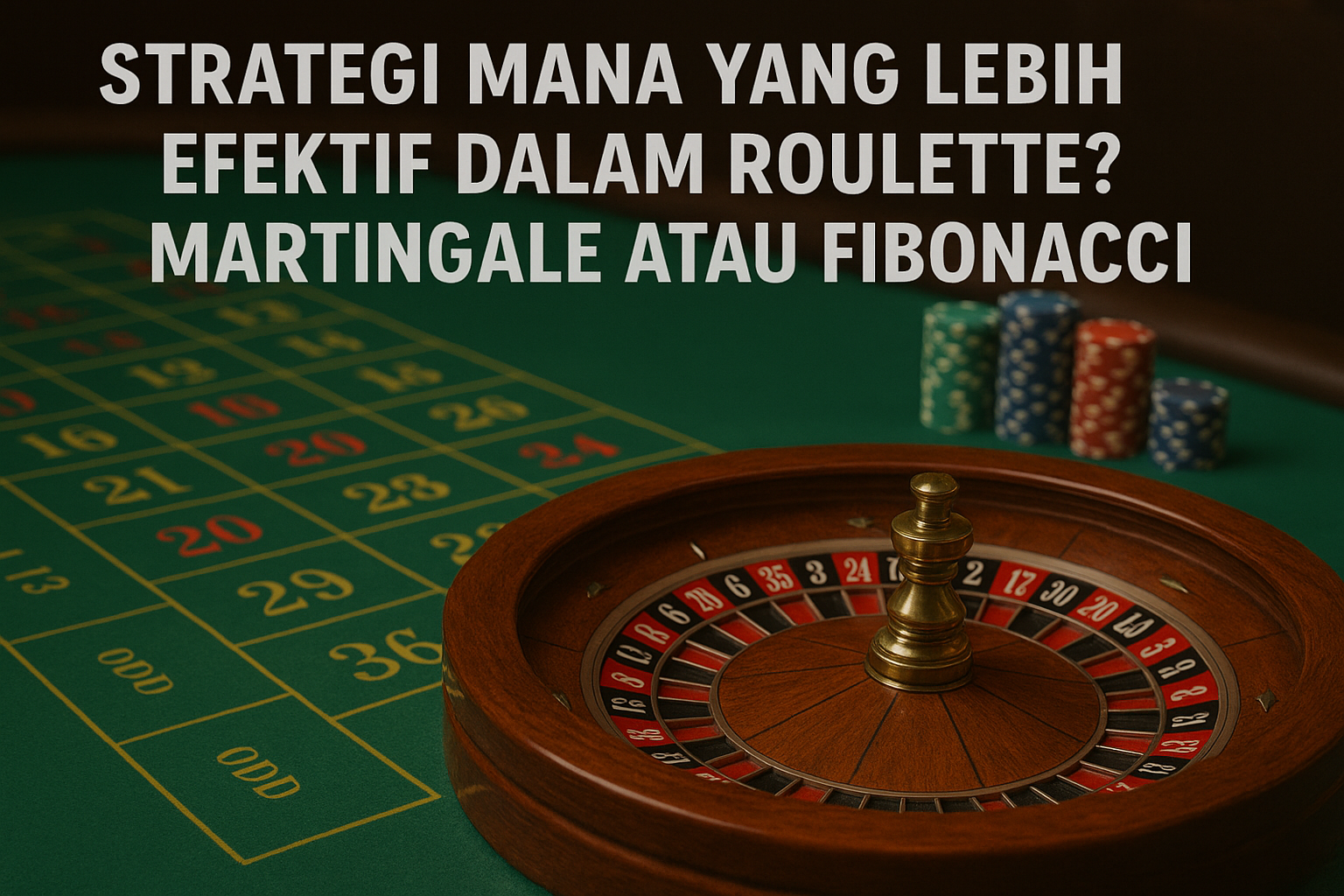 Strategi Mana yang Lebih Efektif dalam Roulette? Martingale Atau Fibonacci